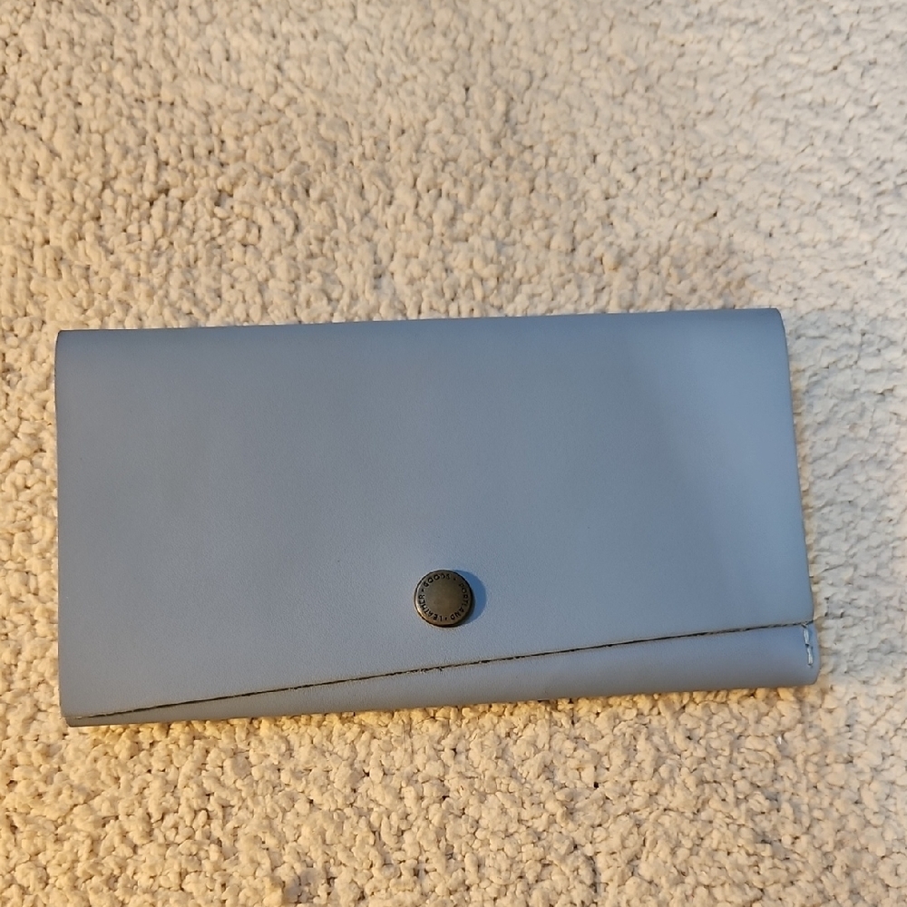Portland Leather Slate Blue Wallet